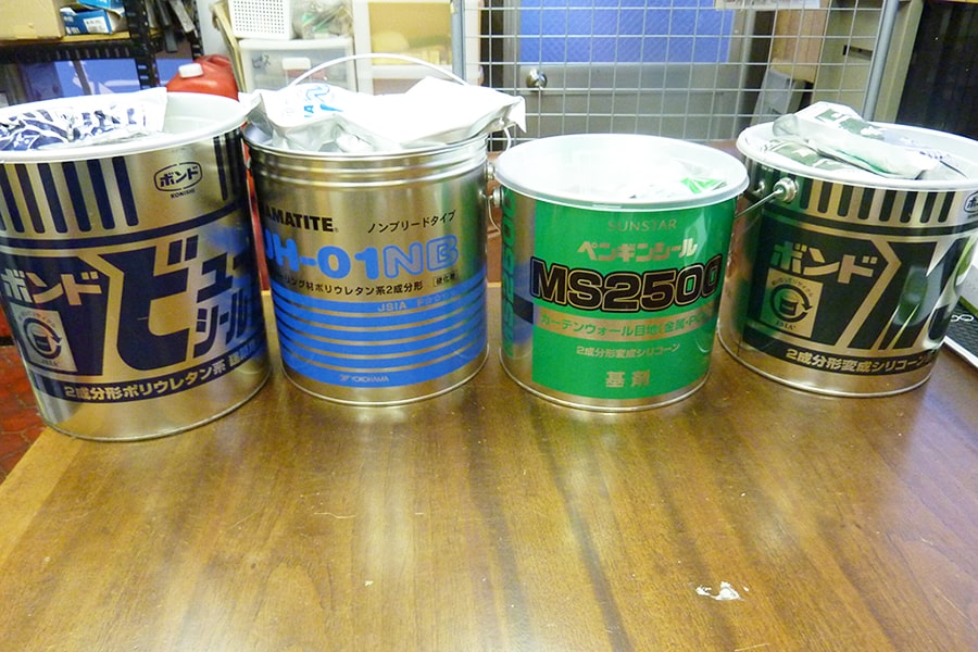 ポリウレタンや変性シリコンのペール缶