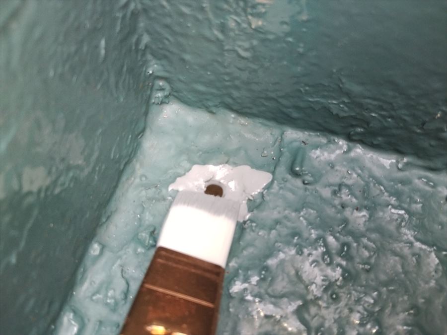 鉄骨階段　補修