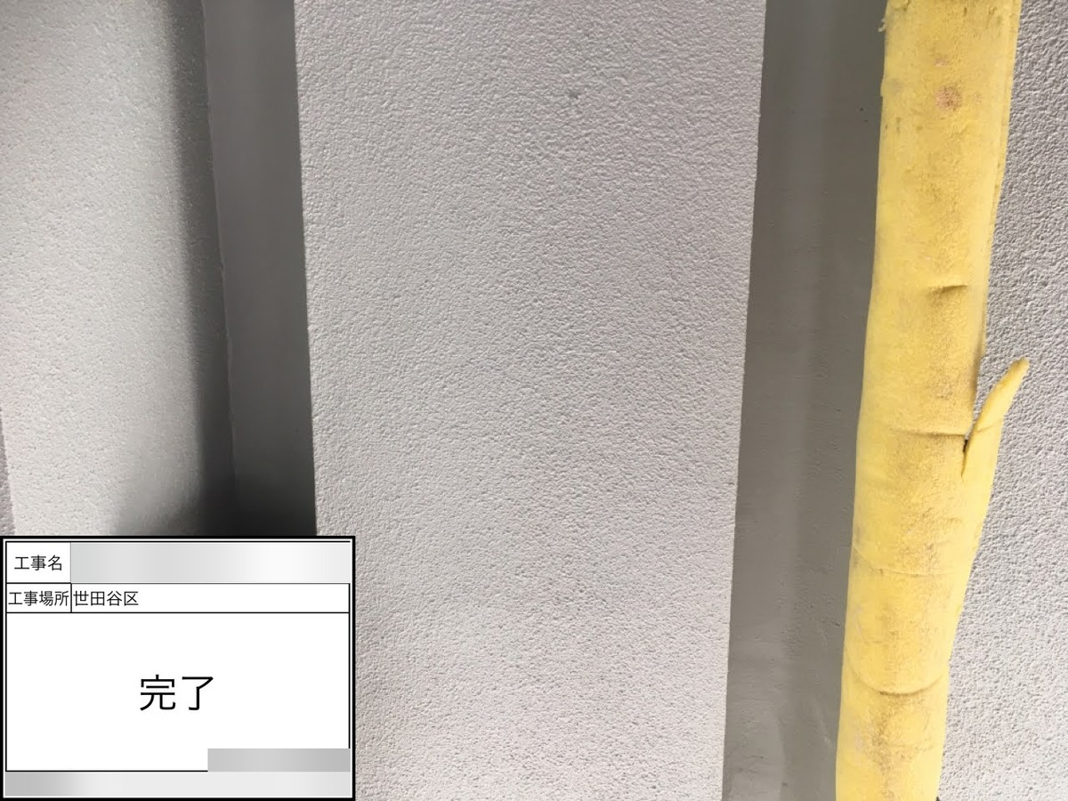 setagaya-31 塗装を終えた外壁