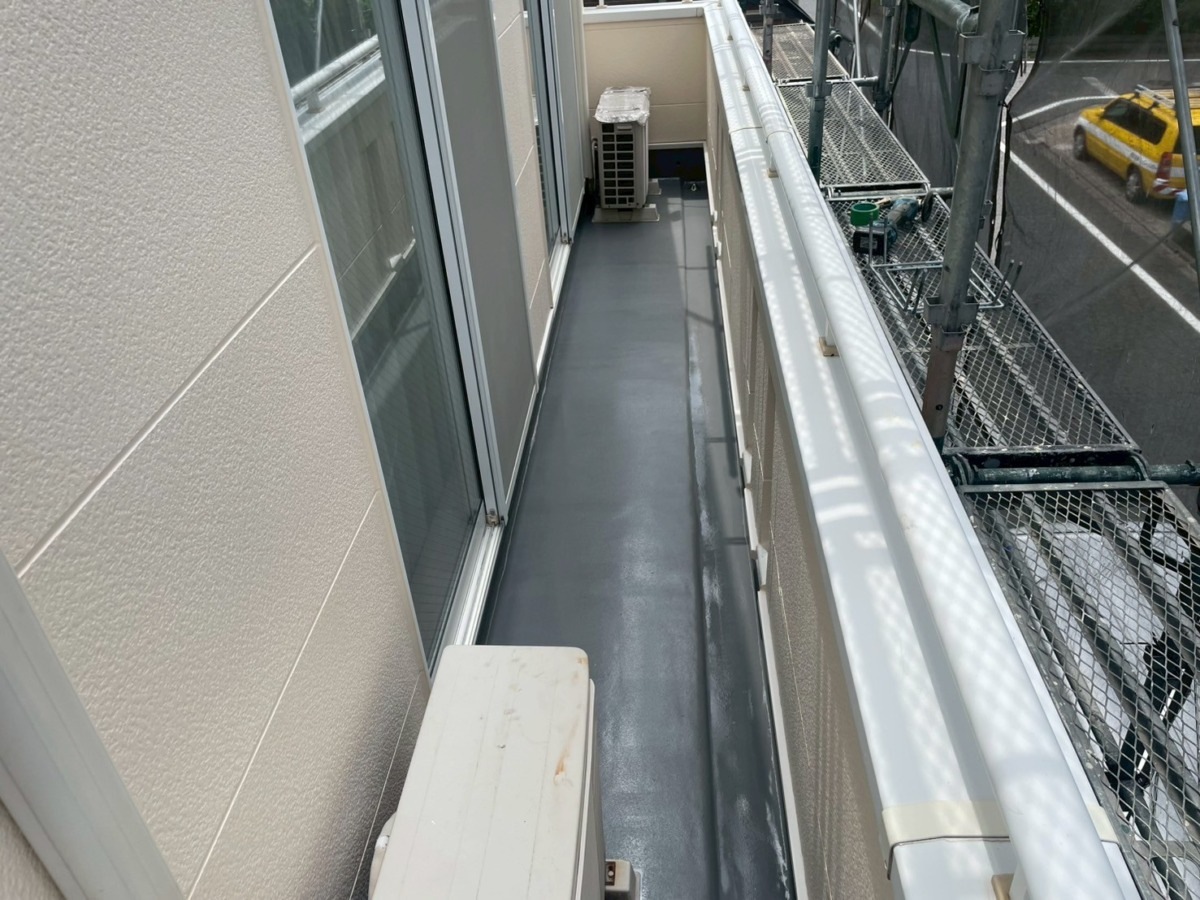 setagaya-bettaku-52 バルコニー防水の施工後