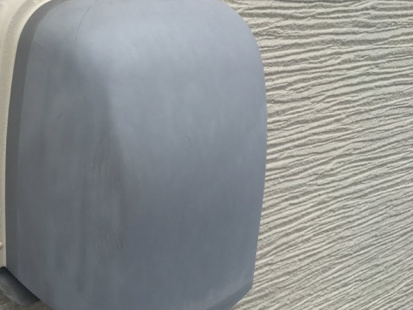 換気フードまわりの仕上がりを確認