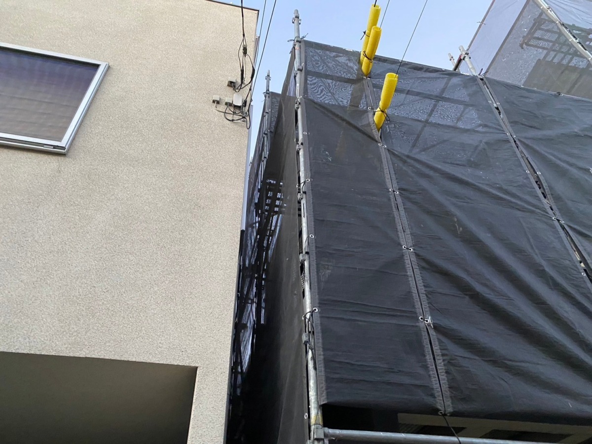 足場設置③