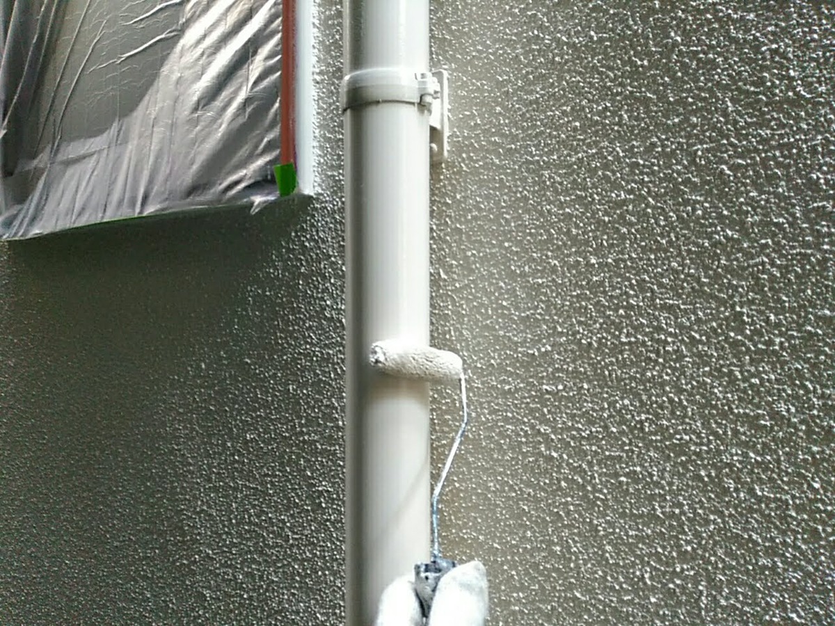 雨樋の塗装