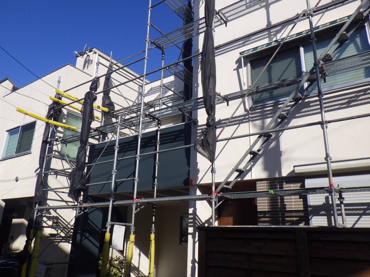 足場解体前検査⑥