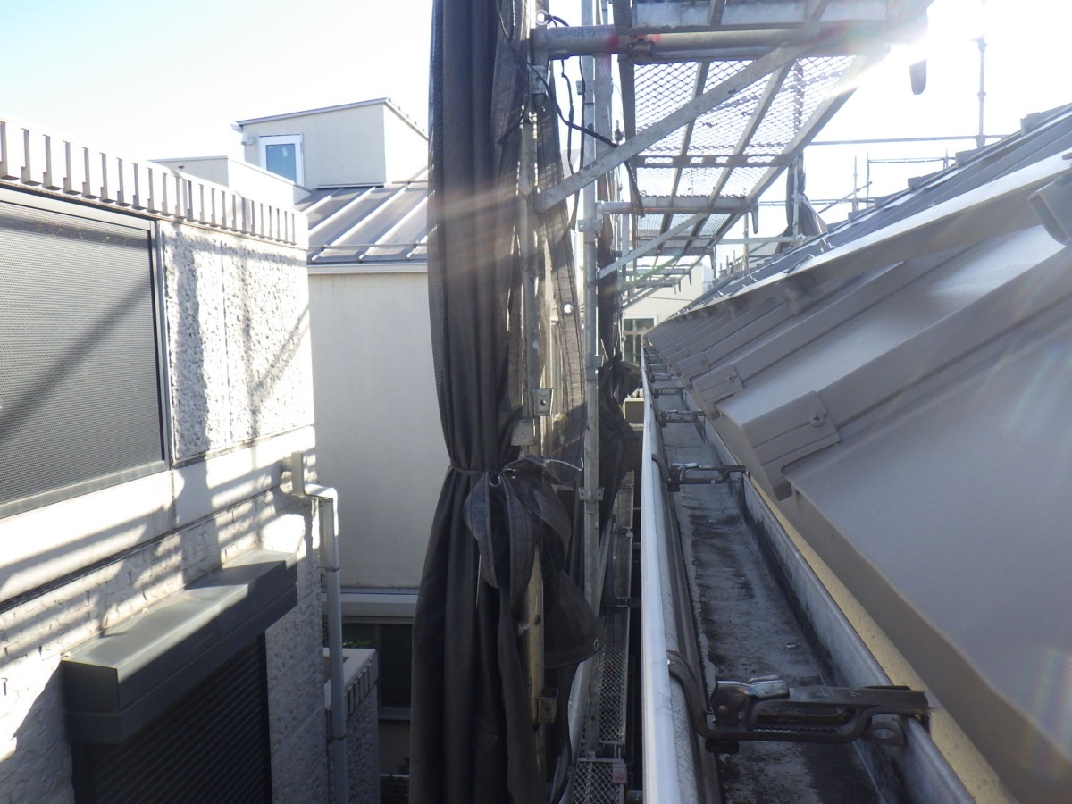 足場解体前検査⑪