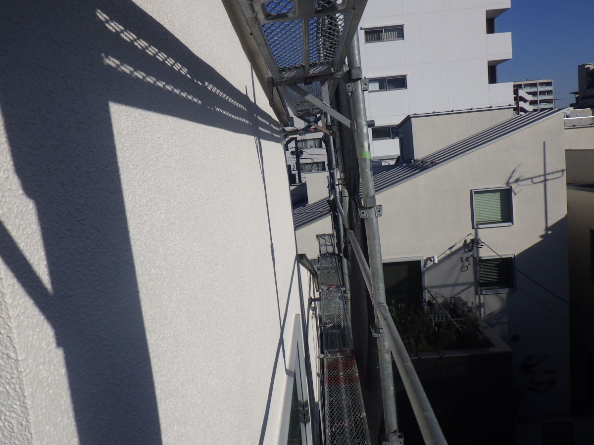 足場解体前検査⑭