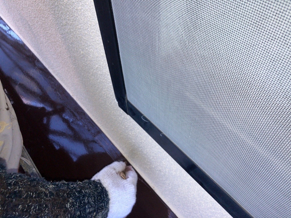 水切りの表面を塗装