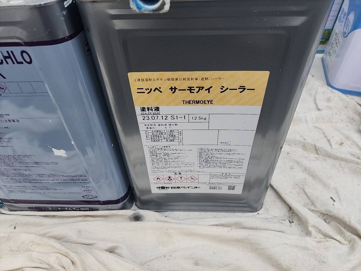 屋根の下塗り材・サーモアイシーラー