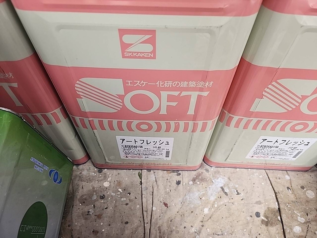 外壁の仕上げ塗料・アートフレッシュ 22-80F